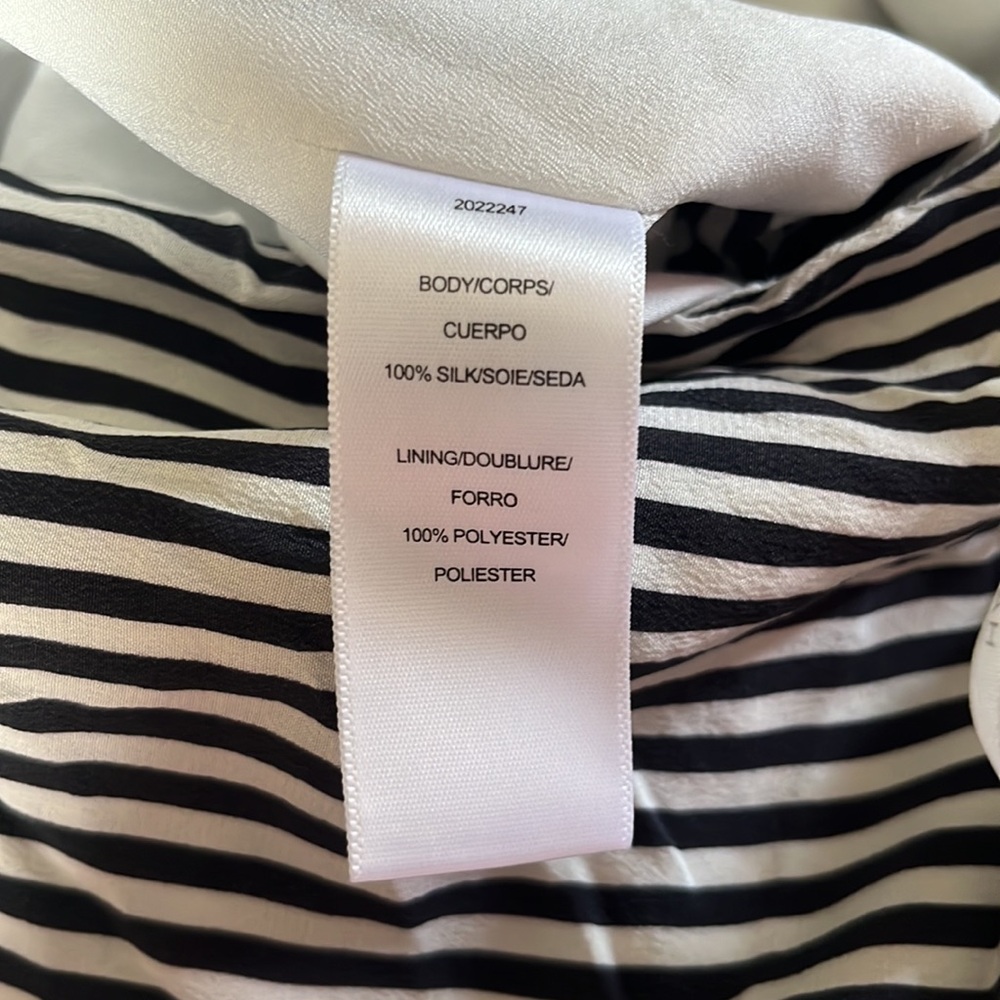 Halston Silk One Shoulder Top - Picture 15 of 16